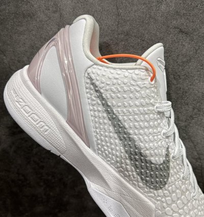 Nike Kobe 6 Protro White Colorway Sneakers