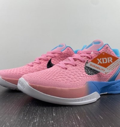Nike Kobe 6 Protro Pink Blue Black-White