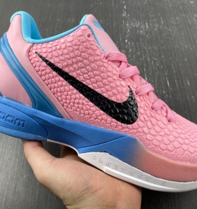 Nike Kobe 6 Protro Pink Blue Black-White