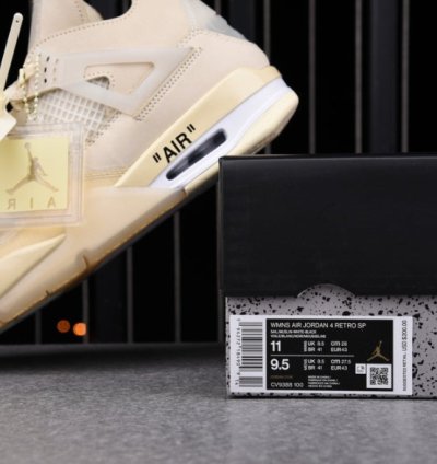 Air Jordan 4 Retro Off-White Sail