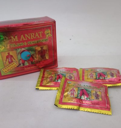 B-M ANRAT 100% Original Herbs Capsules for Gout Uric Acid