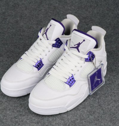 Air Jordan 4 Retro Metallic Purple