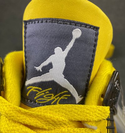 Air Jordan 4 Retro Lightning Yellow 2021