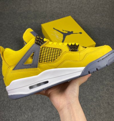 Air Jordan 4 Retro Lightning Yellow 2021