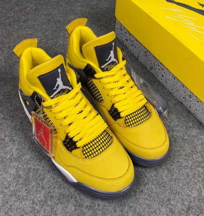 Air Jordan 4 Retro Lightning Yellow 2021