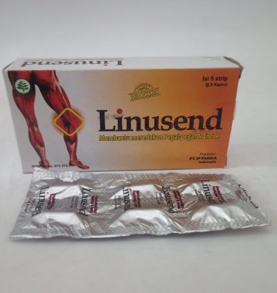 Linusend Capsules Herb for Gout Aches Pains