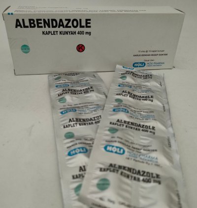 Albendazole 400 mg to Intestinal Worm Infections
