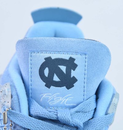 Jordan 4 Retro UNC University Blue Cool Grey Black