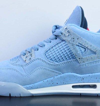 Jordan 4 Retro UNC University Blue Cool Grey Black