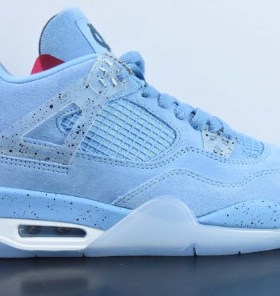 Jordan 4 Retro UNC University Blue Cool Grey Black