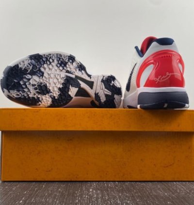 Nike Kobe 6 Protro Team USA White Red Navy