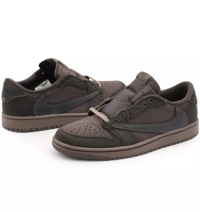 Jordan 1 Retro Low OG SP Travis Scott Velvet Brown