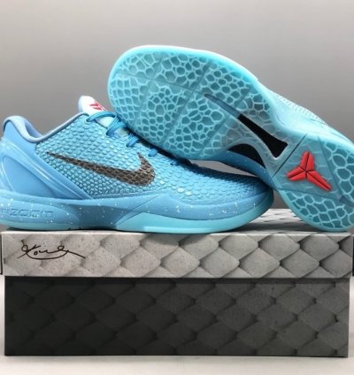 Nike Kobe 6 Protro Ice Grinch Blue Sneakers