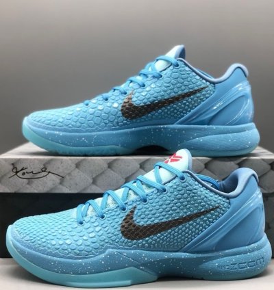 Nike Kobe 6 Protro Ice Grinch Blue Sneakers