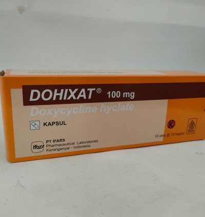 Dohixat 100 mg, Doxycycline Hyclate used to Treat Bronchitis
