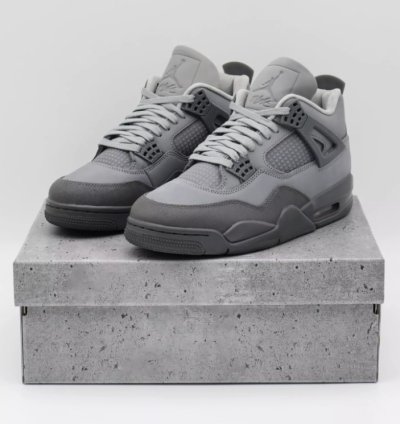 Jordan 4 Retro SE Paris Olympics Wet Cement FQ7928-001