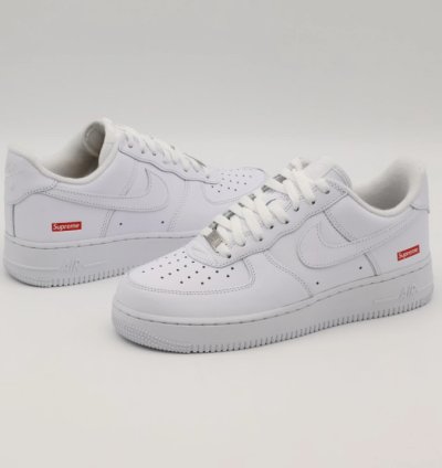 Nike Air Force 1 Low Supreme White CU9225-100