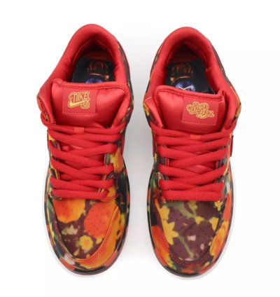 Nike SB Dunk Low The Wizard of Oz Poppy Field