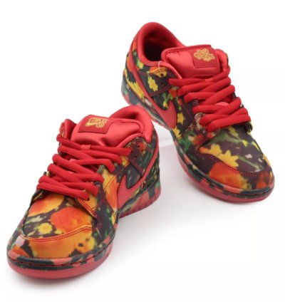 Nike SB Dunk Low The Wizard of Oz Poppy Field