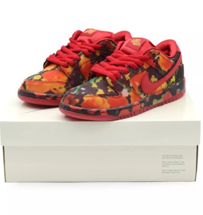 Nike SB Dunk Low The Wizard of Oz Poppy Field