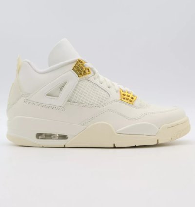 Nike Air Jordan 4 Retro Metallic Gold