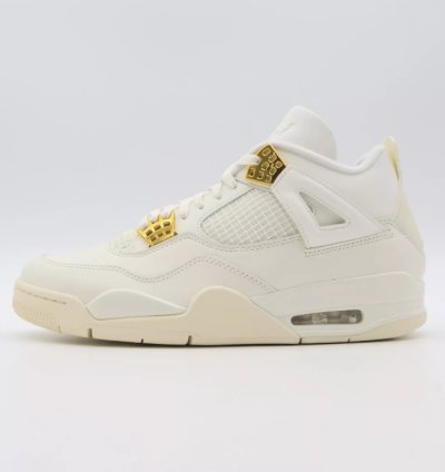 Nike Air Jordan 4 Retro Metallic Gold