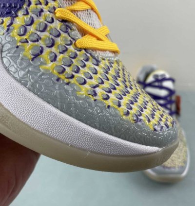 Nike Zoom Kobe 6 Protro 3D Lakers Purple Yellow