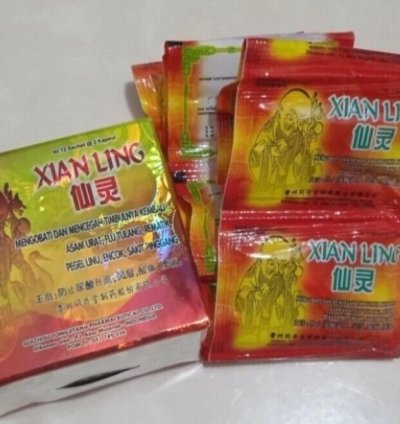 Xian Ling Herbs Rheumatismm Ghoutt Arthritiss Original 12 BOX