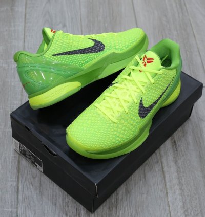 Kobe 6 Protro “grinch” Green