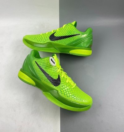 Kobe 6 Protro “grinch” Green