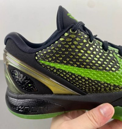 Nike Kobe 6 Supreme Rice Black Gold Green 446442-301