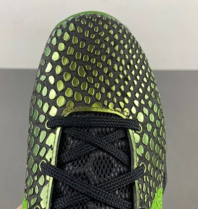 Nike Kobe 6 Supreme Rice Black Gold Green 446442-301