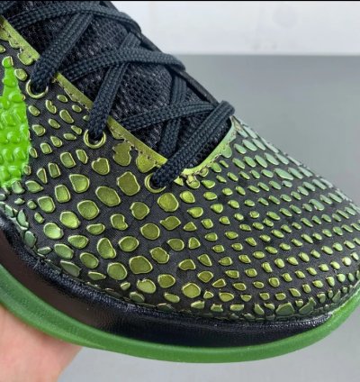 Nike Kobe 6 Supreme Rice Black Gold Green 446442-301