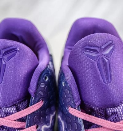 Kobe 6 Protro Purple White Silver Pink CW2190-666