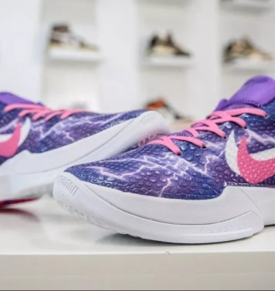 Kobe 6 Protro Purple White Silver Pink CW2190-666