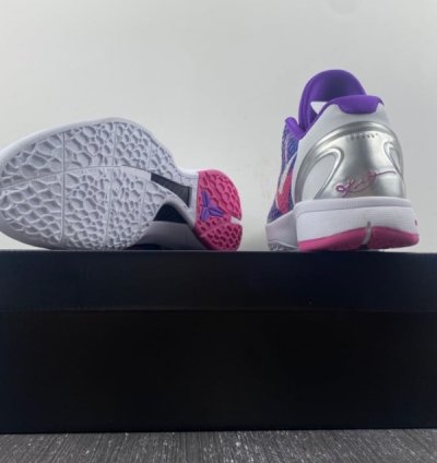 Kobe 6 Protro Purple White Silver Pink