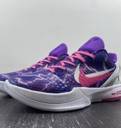 Kobe 6 Protro Purple White Silver Pink