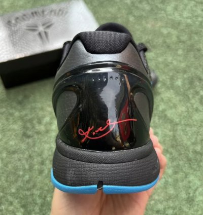 Nike Kobe 6 Dark Knight Black Blue 429659-016