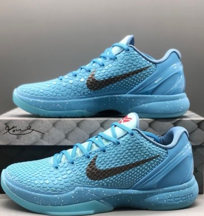 Nike Kobe 6 Protro Blue Ice Grinch Sneakers
