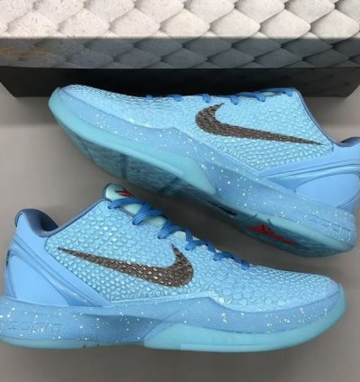Nike Kobe 6 Protro Blue Ice Grinch Sneakers