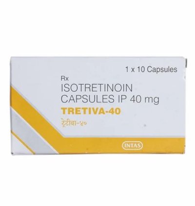 TRETIVA Isotretinoin 40 MG for acne pimple 10 pills