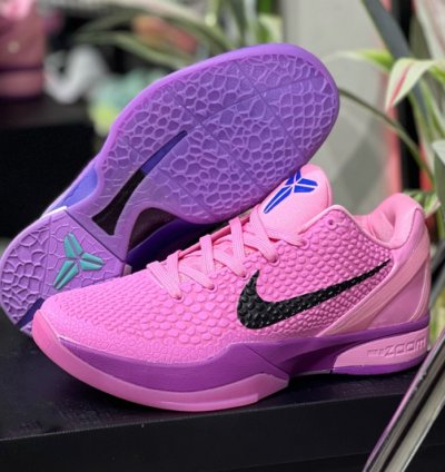 Nike Kobe 6 Protro Cotton Candy Pink Purple Colorway