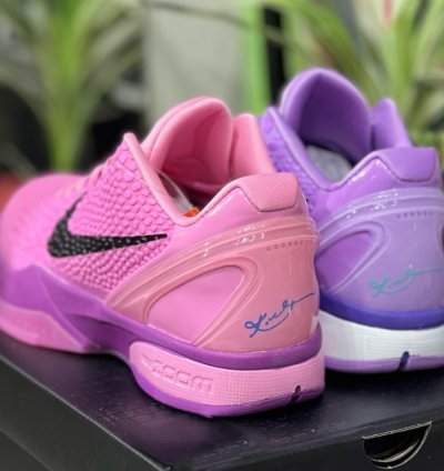 Nike Kobe 6 Protro Cotton Candy Pink Purple Colorway