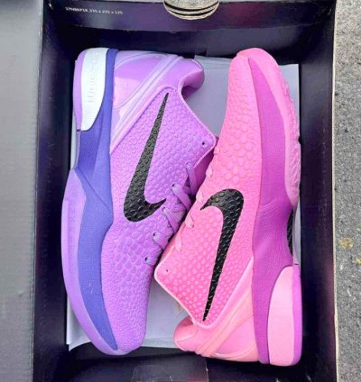 Nike Kobe 6 Protro Cotton Candy Pink Purple Colorway