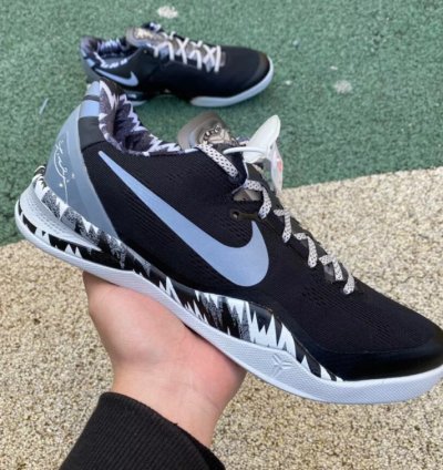 Nike Kobe 8 System Philippines Black Silver 613959-001