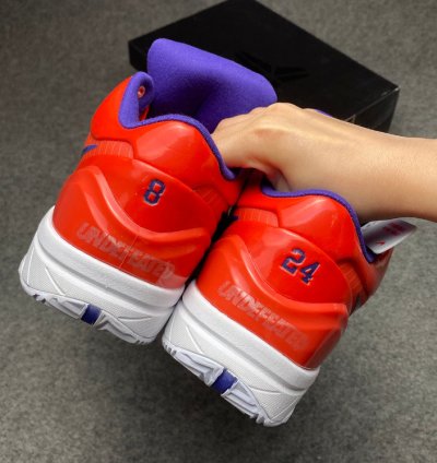 Undefeated x Nike Kobe 4 Protro Team Orange