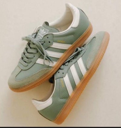 adidas Samba OG 'Silver Green Gum' - IE7011