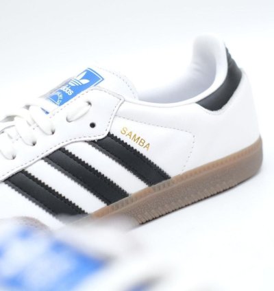 adidas Samba OG 'Cloud White Core Black' - BZ0057/B75806