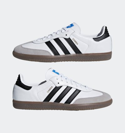 adidas shoes Samba OG 'White Clear Granite' - IG9030