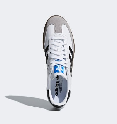 adidas shoes Samba OG 'White Clear Granite' - IG9030